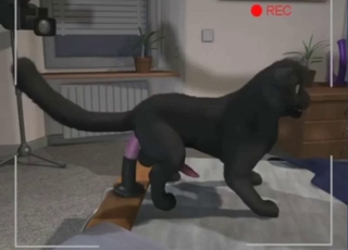 Animated gay animals in panther porn XXX