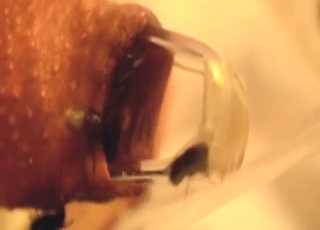 Kind of bestiality sex with flies in his foreskin