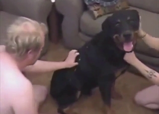 Zoophile porn movie with two dudes who fuck